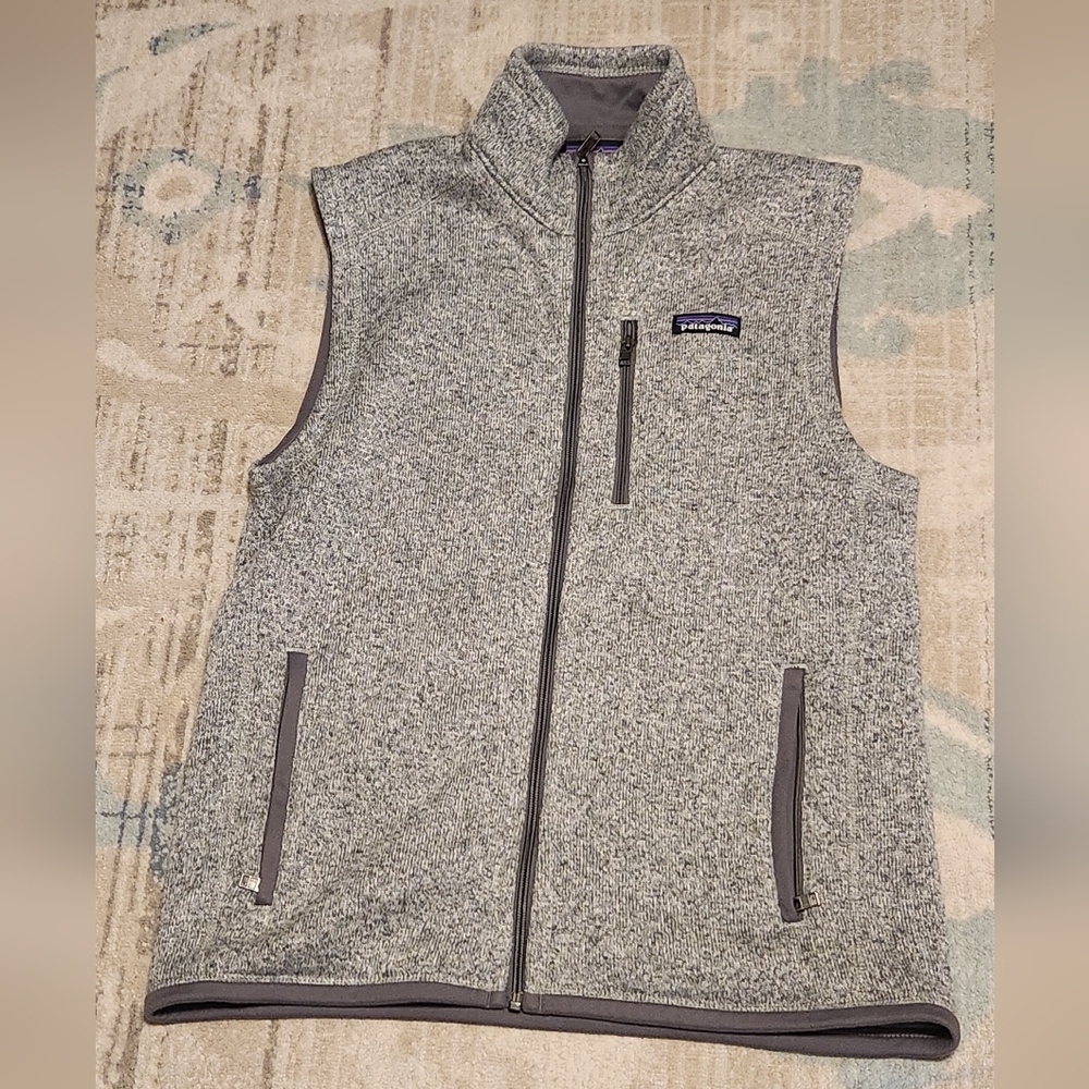 Patagonia Better Sweater Vest. Gray. Size M. EUC